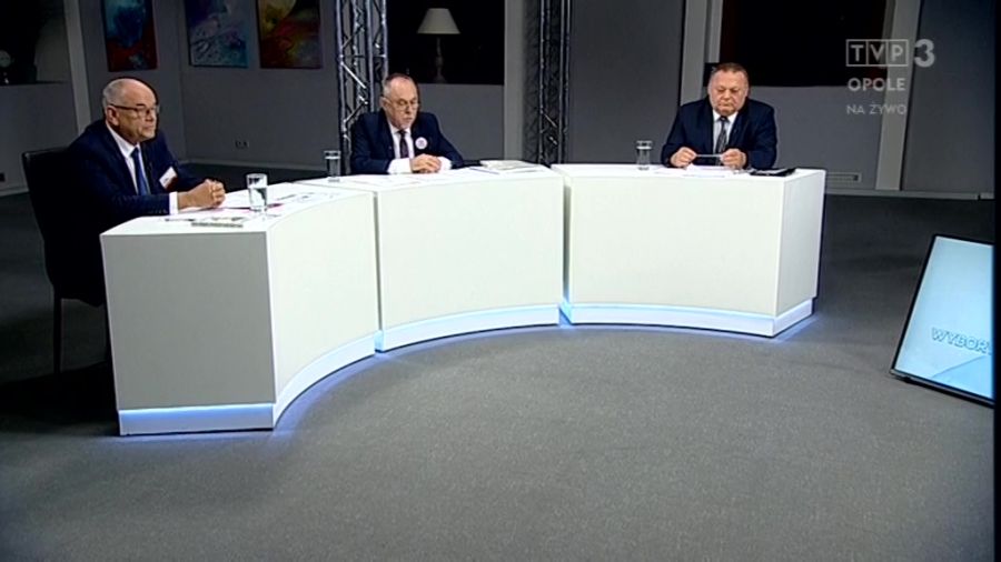 Debata telewizyjna w opolskim TVP 3 kandydatów do Senatu