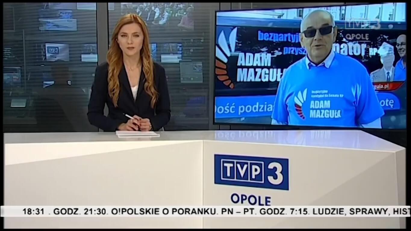 Dziękuję TVP 3 Opole za reklamę